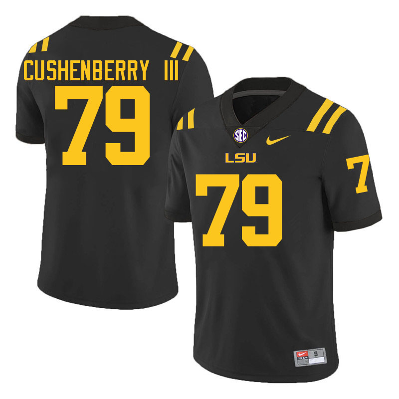 Lloyd Cushenberry III LSU Tigers Jersey,Louisiana State University Tigers Football Jersey-Black